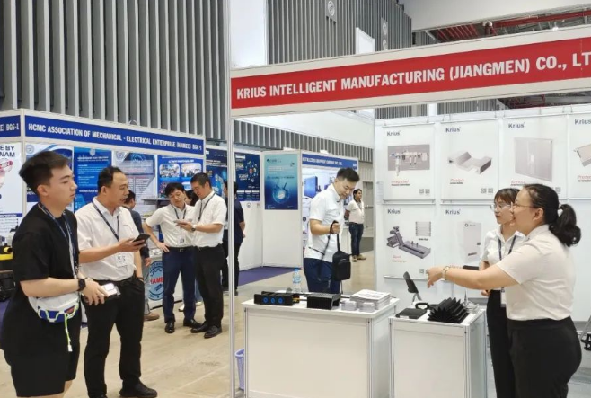Krius | 越南胡志明國際機床及金屬加工技術展覽會盛大開幕！